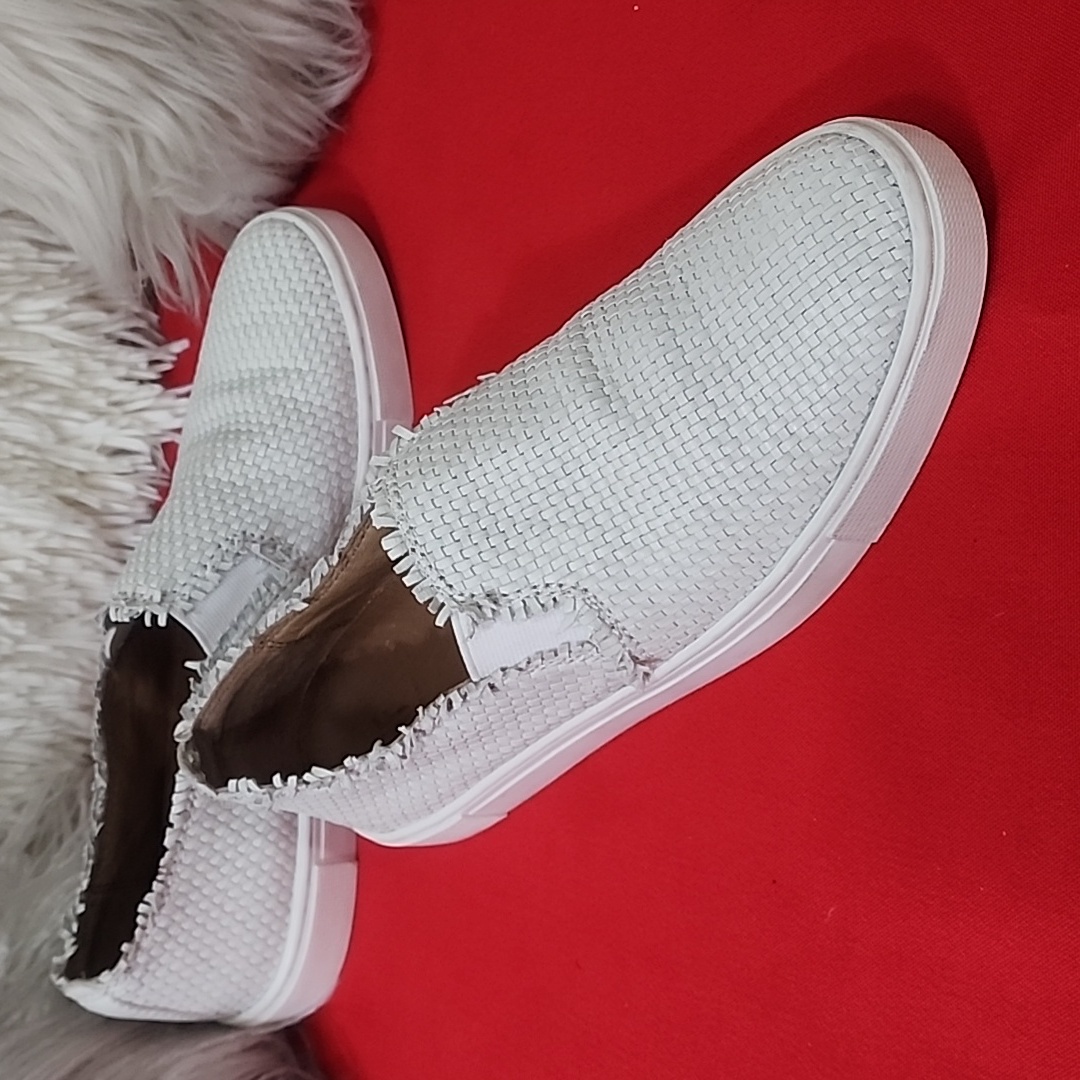 Frye Ivy Fray Woven Slip-On Sneakers